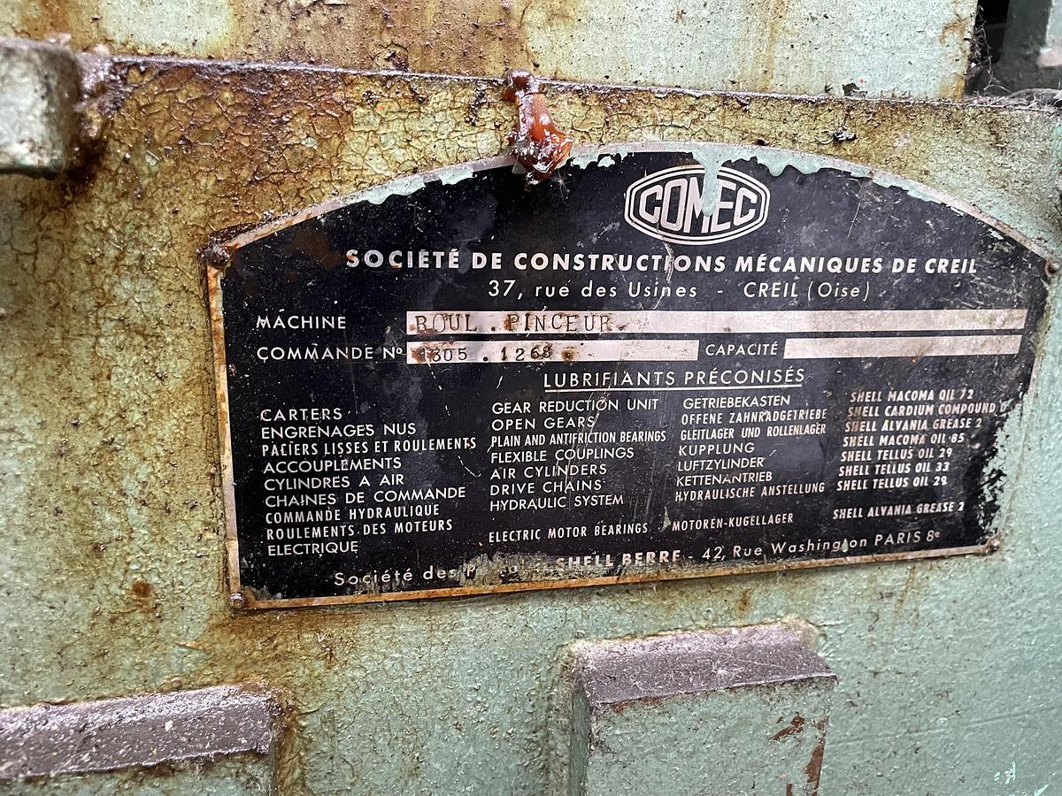 Used Slitting equipment: decoiler / straightener / shear