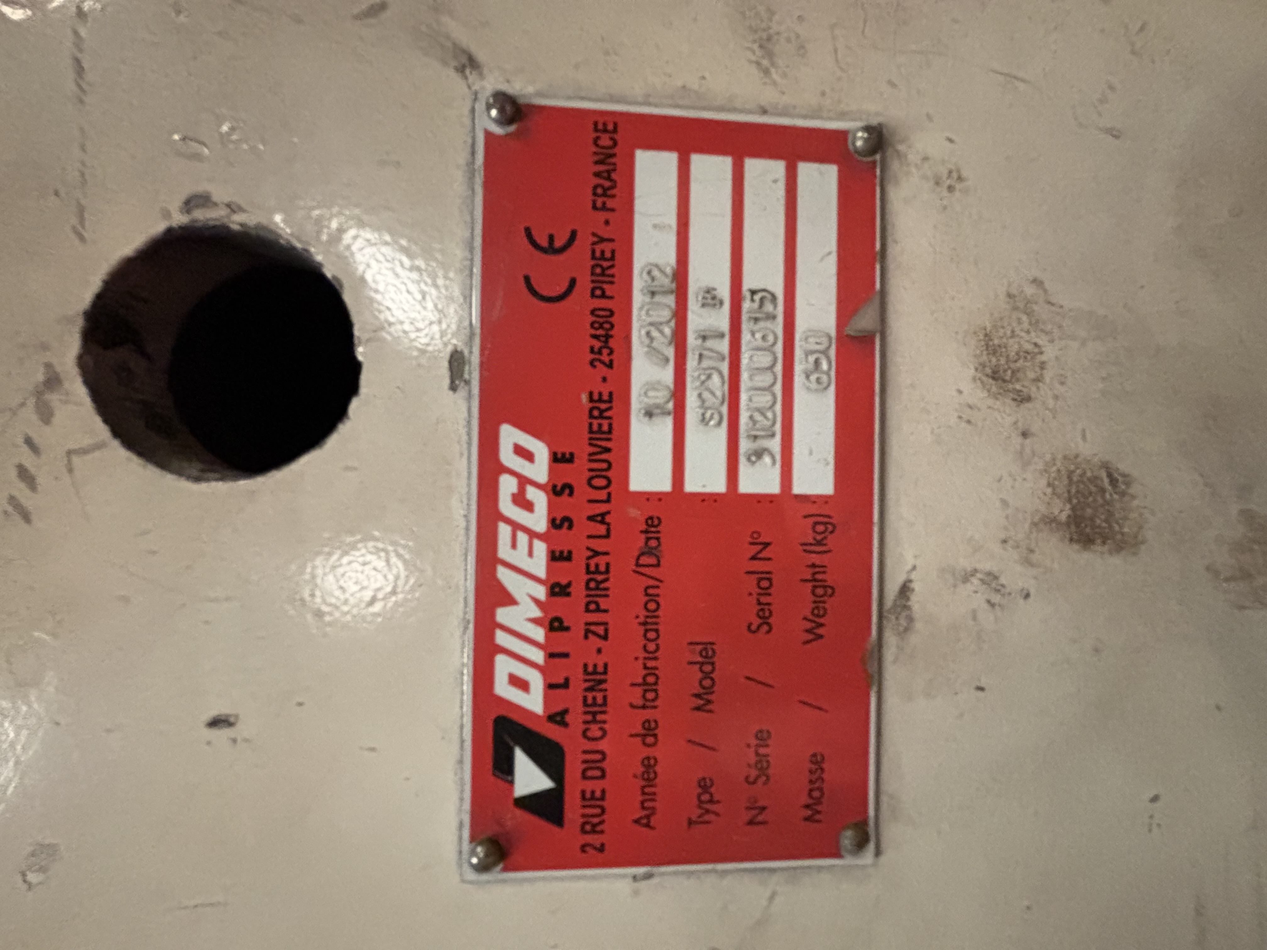 D'occasion 2012 DIMECO / BOMBLED S2971 IP
