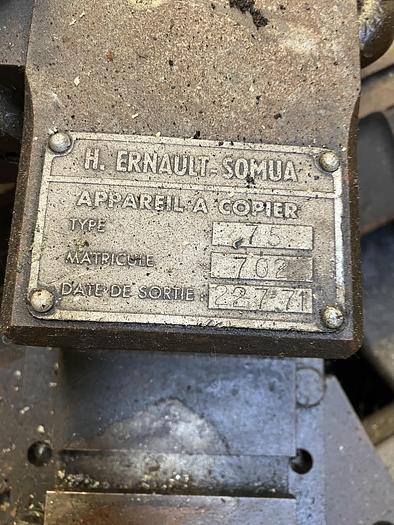 Used Conventional parallel lathe H.ERNAULT-SOMUA 75