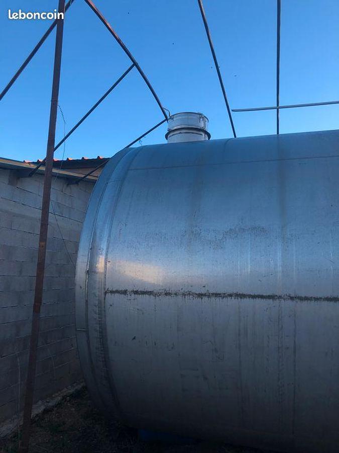 D'occasion Cuve inox de stockage alimentaire – 100 m³ (304L)