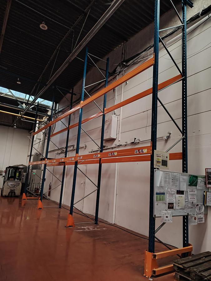 D'occasion Lot de 10KM de Racks de Stockage 7m