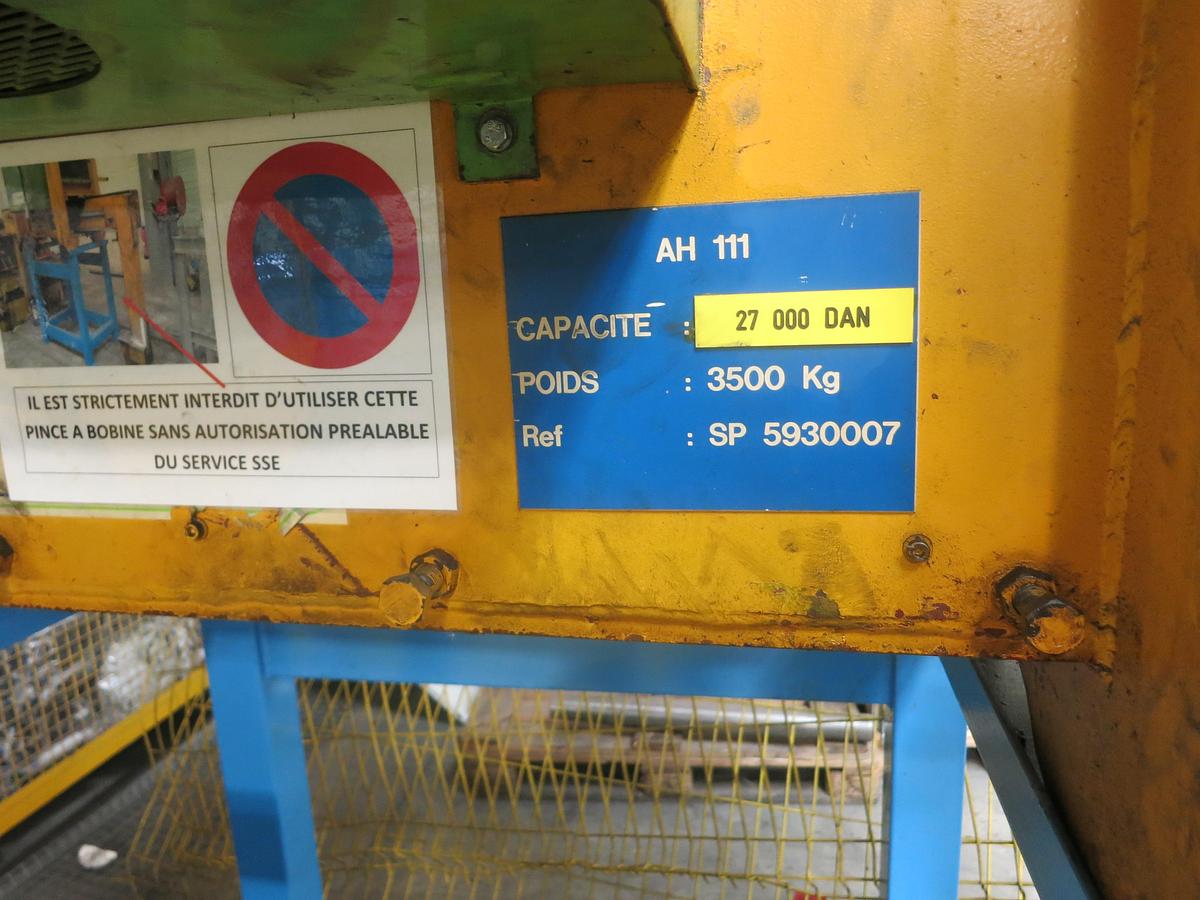 D'occasion Pince à bobine 3500Kg