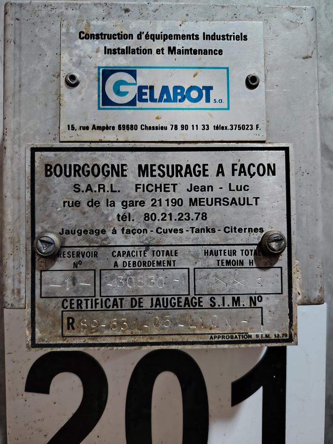 D'occasion Cuve INOX Horizontale 310HL