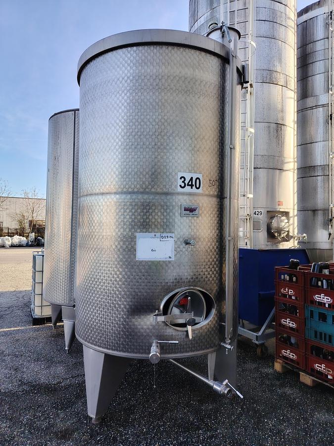 D'occasion Cuve INOX Sur Pied Finition Gauffrée 50HL