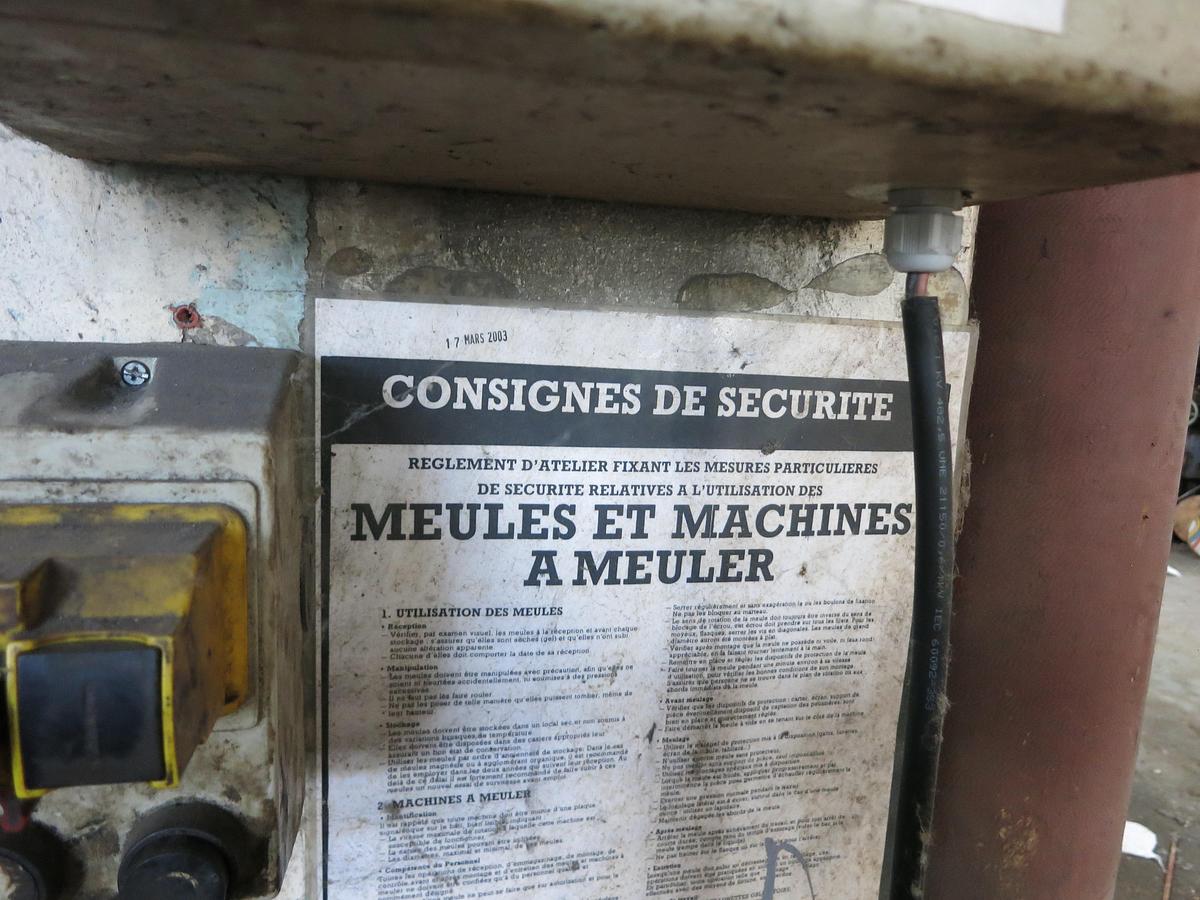 D'occasion Touret à meuler double