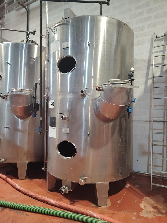 D'occasion Cuve INOX 2 compartiments 108HL