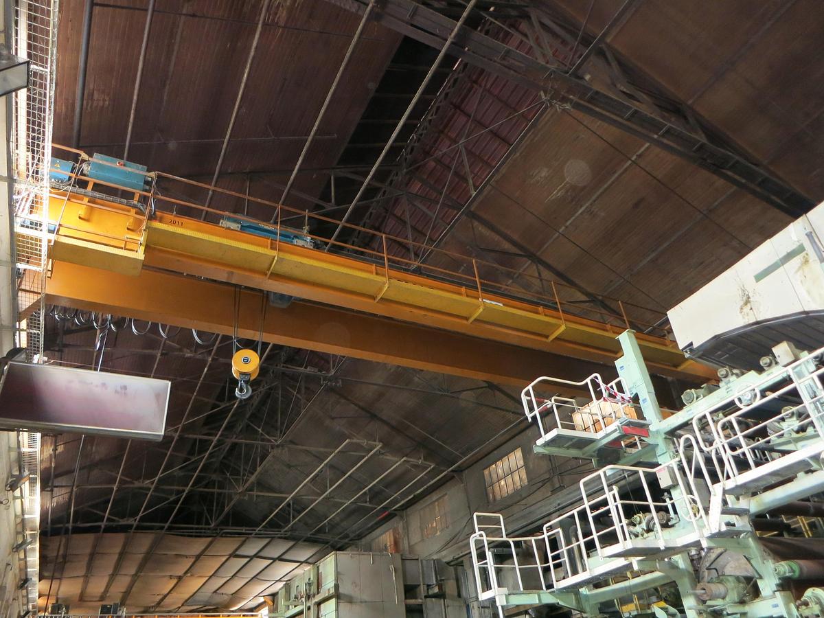 D'occasion Pont roulant DEMAG – Double poutre – 23 Tonnes