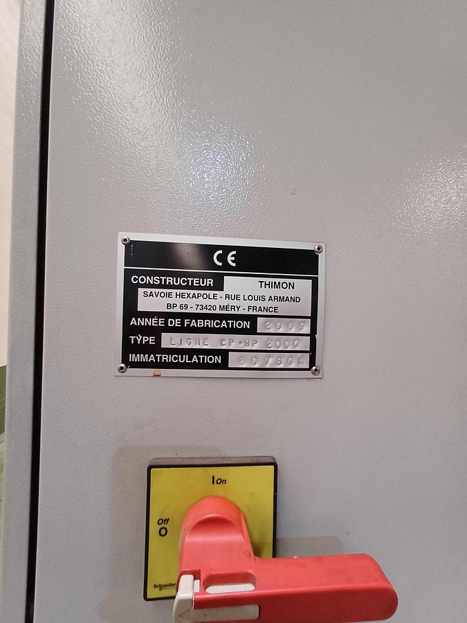 D'occasion Housseuse automatique pour palettes THIMON LIGNE CPHP 2000