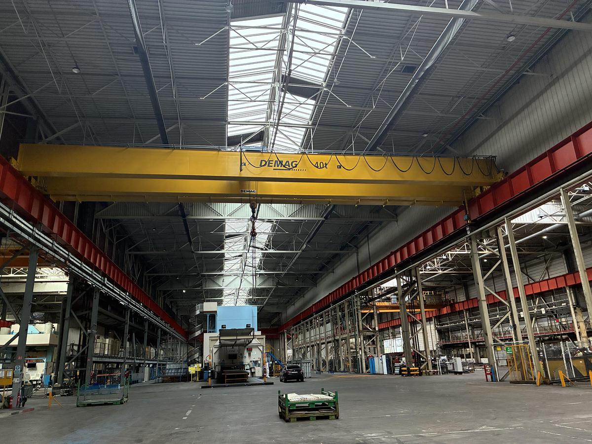 D'occasion Pont Roulant Double 40T DEMAG