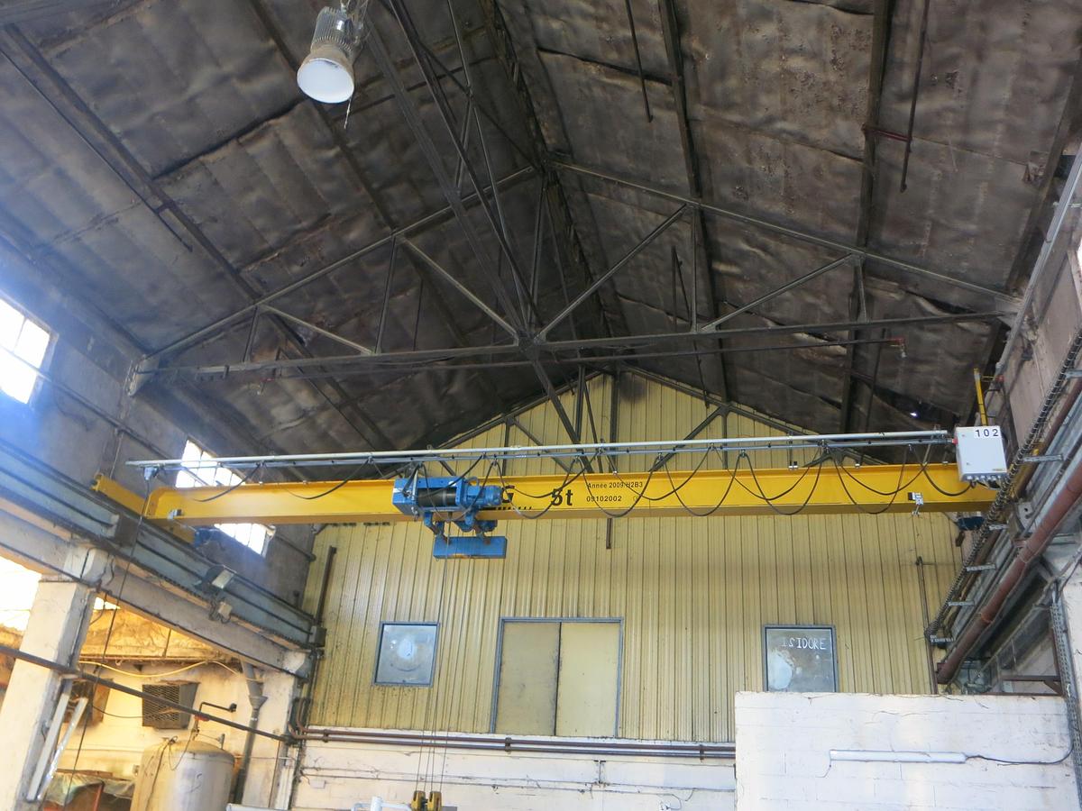 D'occasion Pont roulant DEMAG – 5 Tonnes