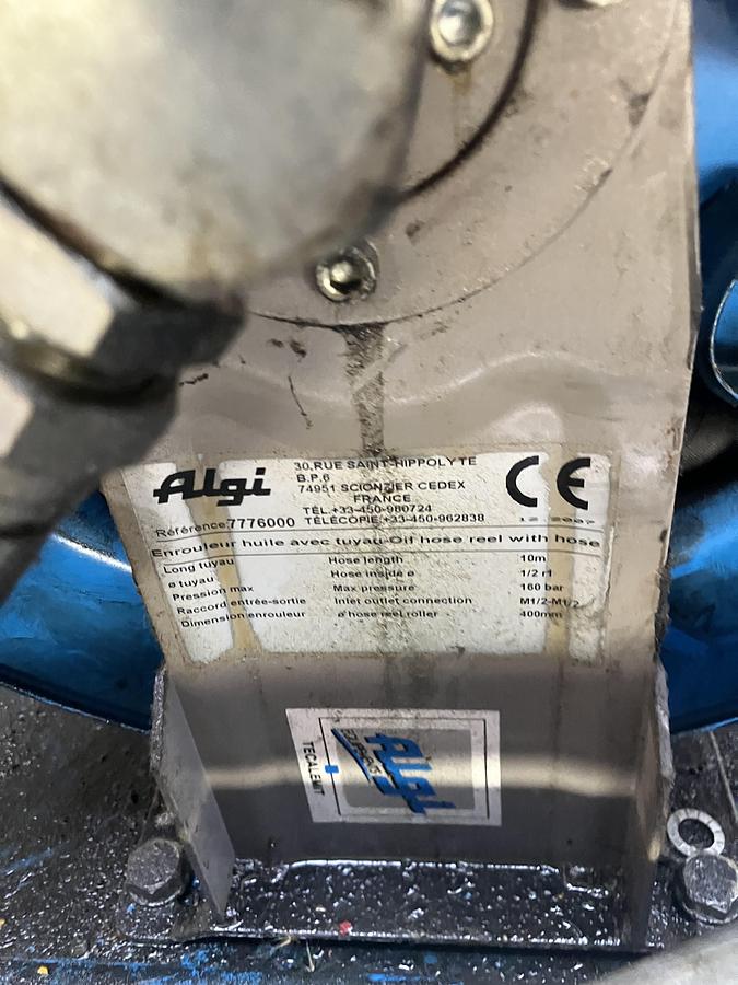 D'occasion Enrouleur d’huile avec tuyau