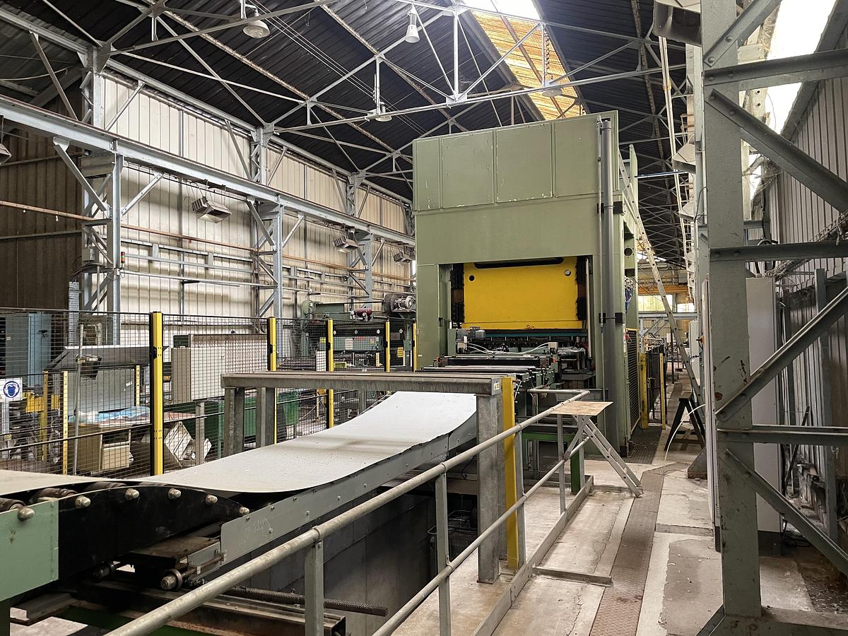 Used Coil line 1000 mm