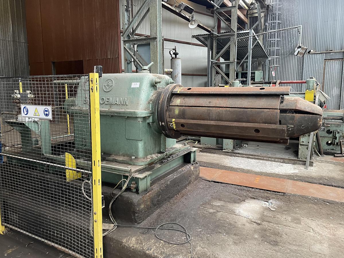 Used Slitting equipment: decoiler / straightener / shear