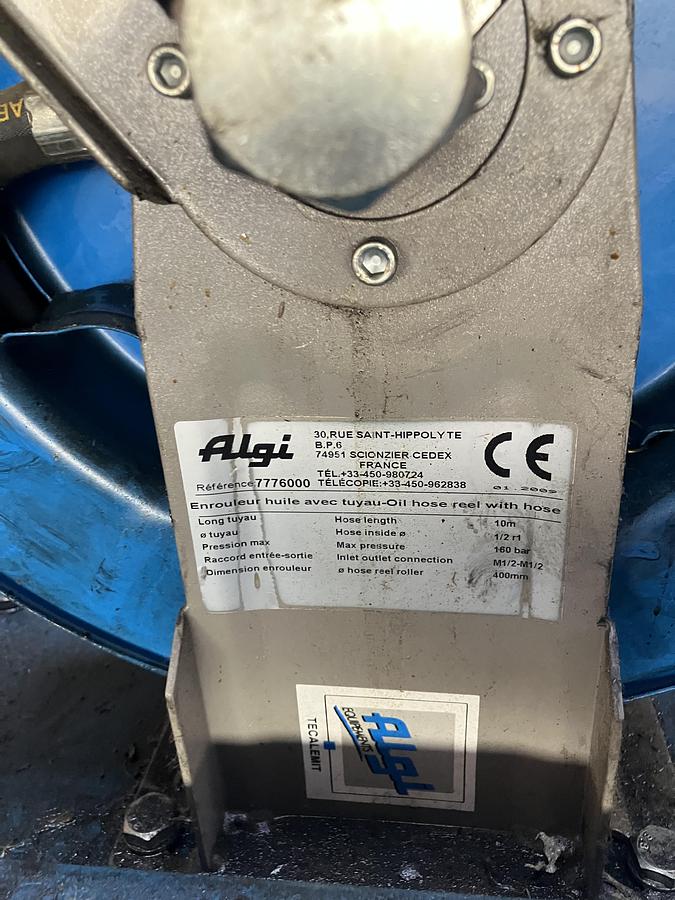 D'occasion Enrouleur d’huile avec tuyau