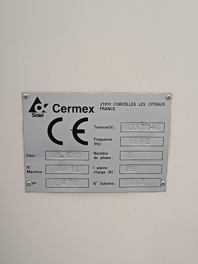 D'occasion Encaisseuse automatique industrielle Cermex E 478