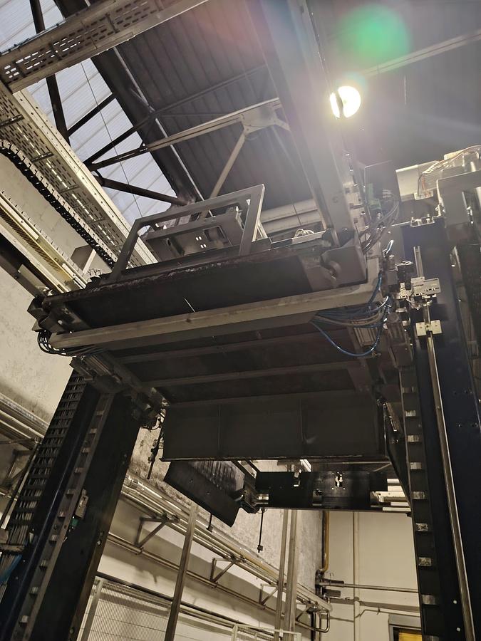 D'occasion Dépalettiseur à balayage de couches / Module d’éjection KRONES Pressant Universal