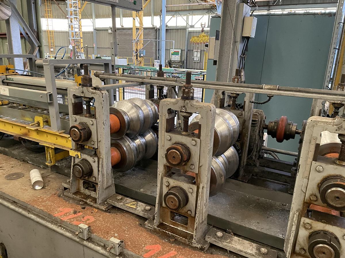 Used Coil line 500 mm, standing profiles