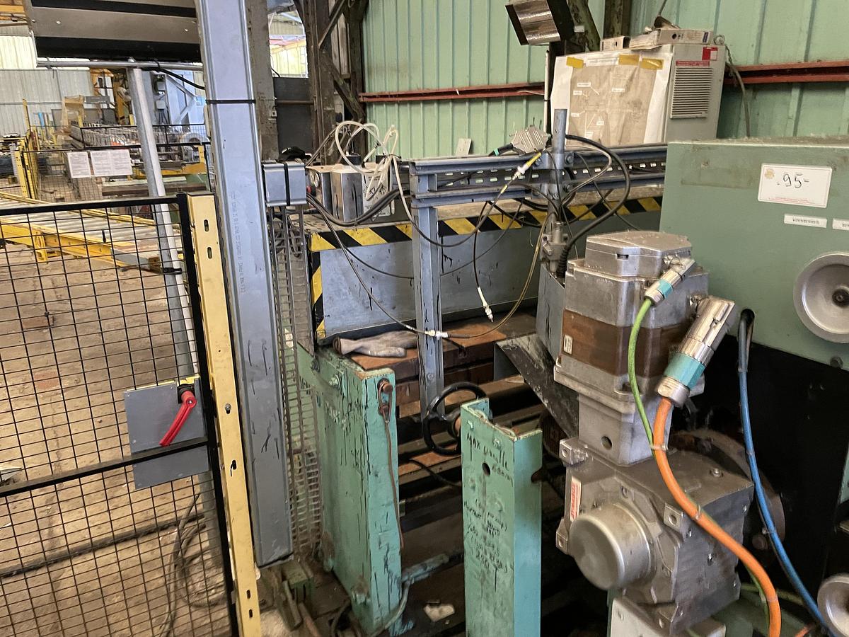 Used Coil line 500 mm, standing profiles