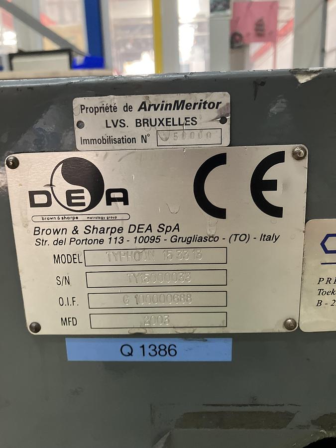 Used COORDINATE MEASURING MACHINE