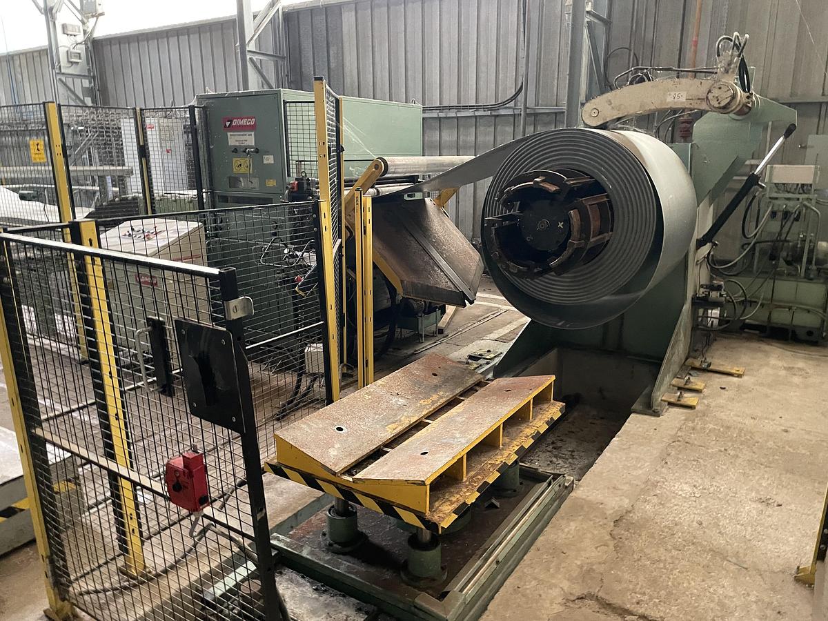 Used Coil line 1000 mm