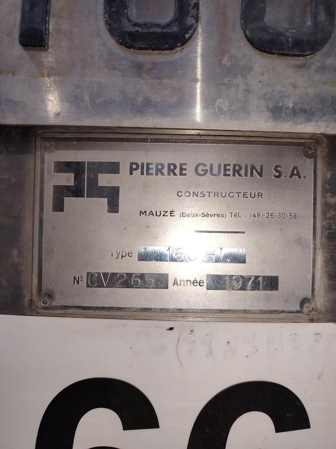 D'occasion Cuve INOX 170HL