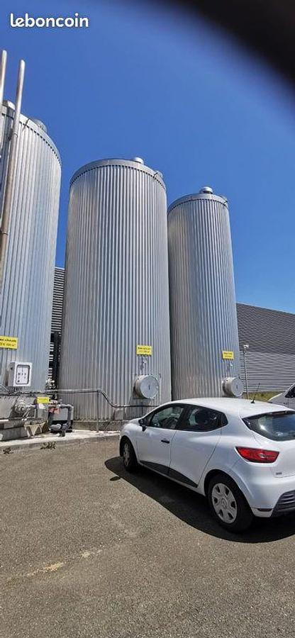 D'occasion Cuves inox calorifugees 120 m3