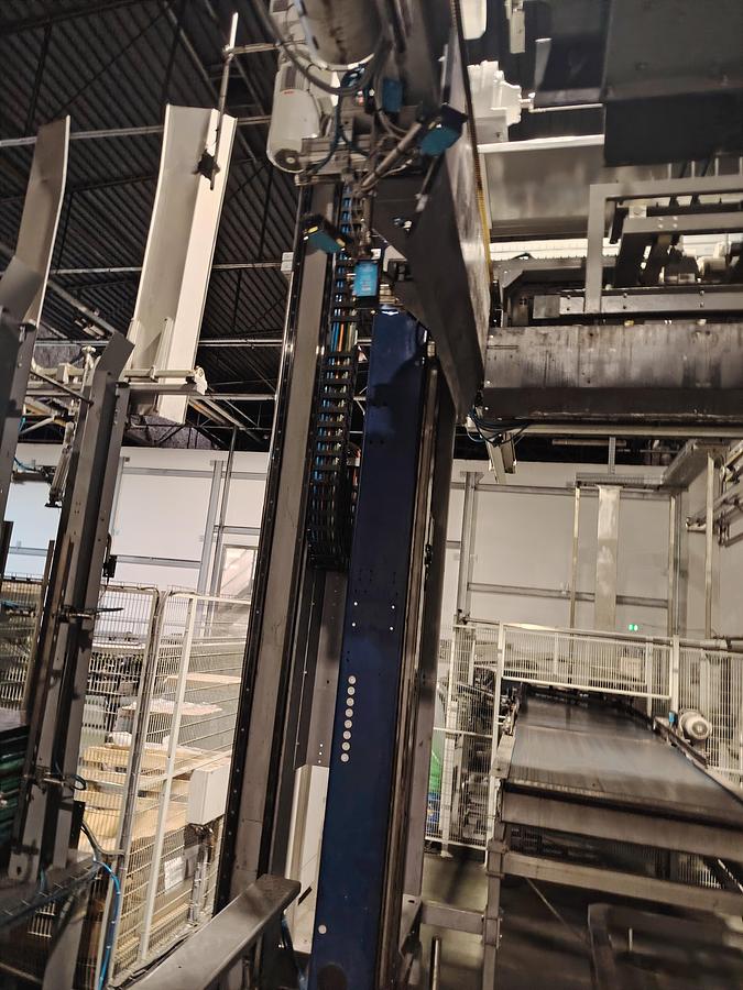 D'occasion Dépalettiseur à balayage de couches / Module d’éjection KRONES Pressant Universal