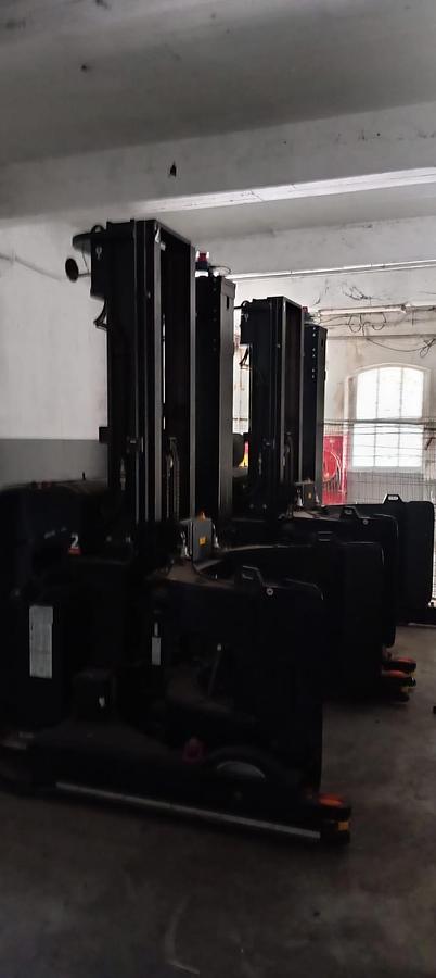 D'occasion Véhicule à Guidage Automatique pour Charge Cylindrique Lourde