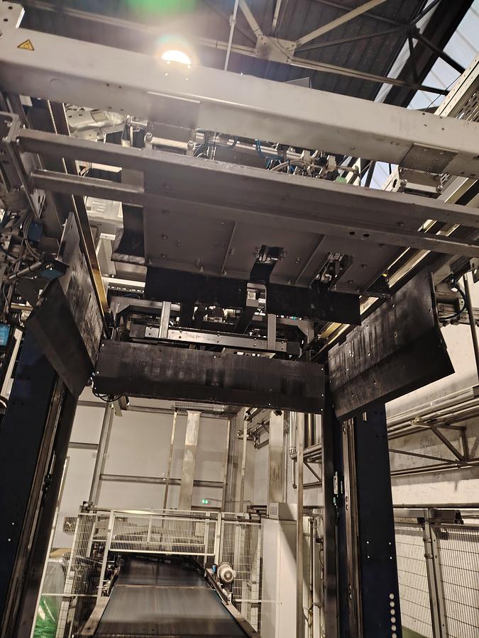 D'occasion Dépalettiseur à balayage de couches / Module d’éjection KRONES Pressant Universal