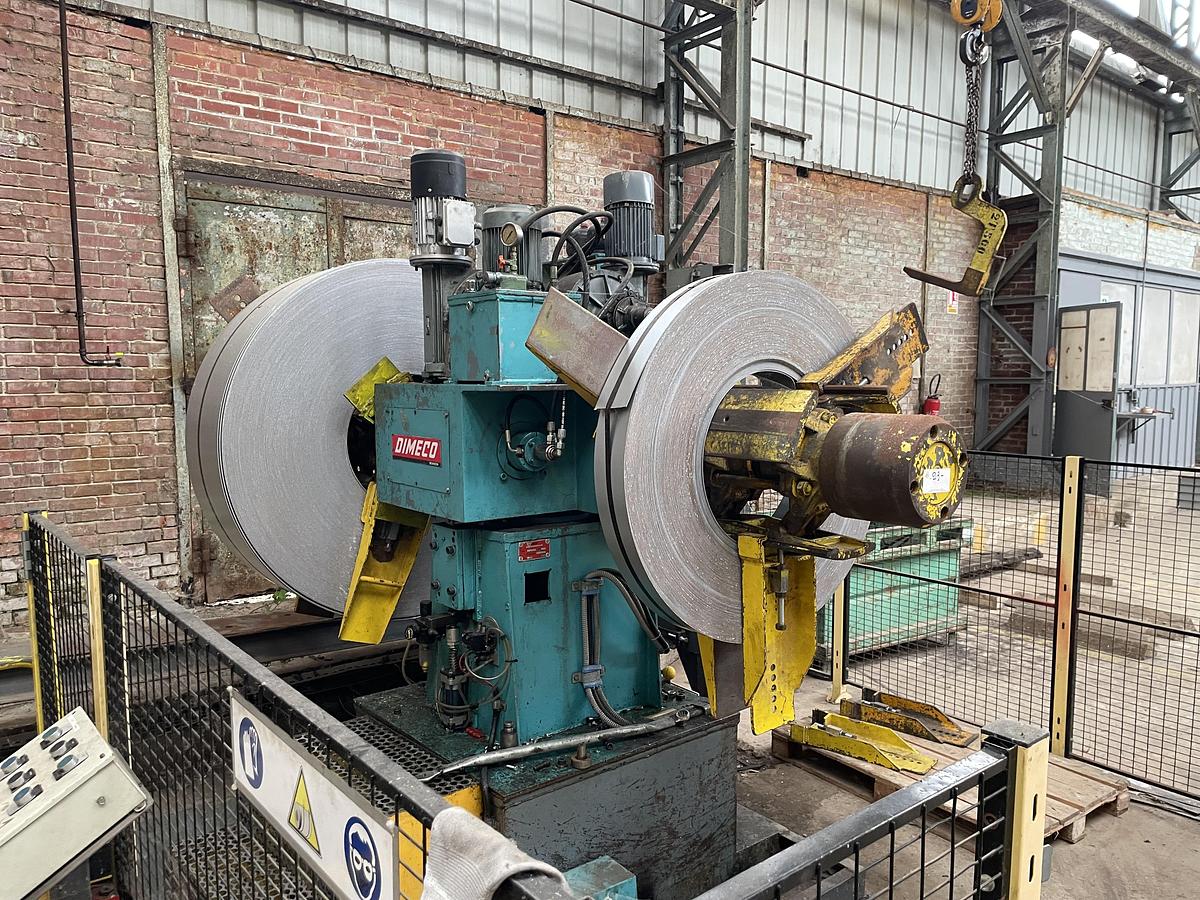 Used Coil line 500 mm, standing profiles