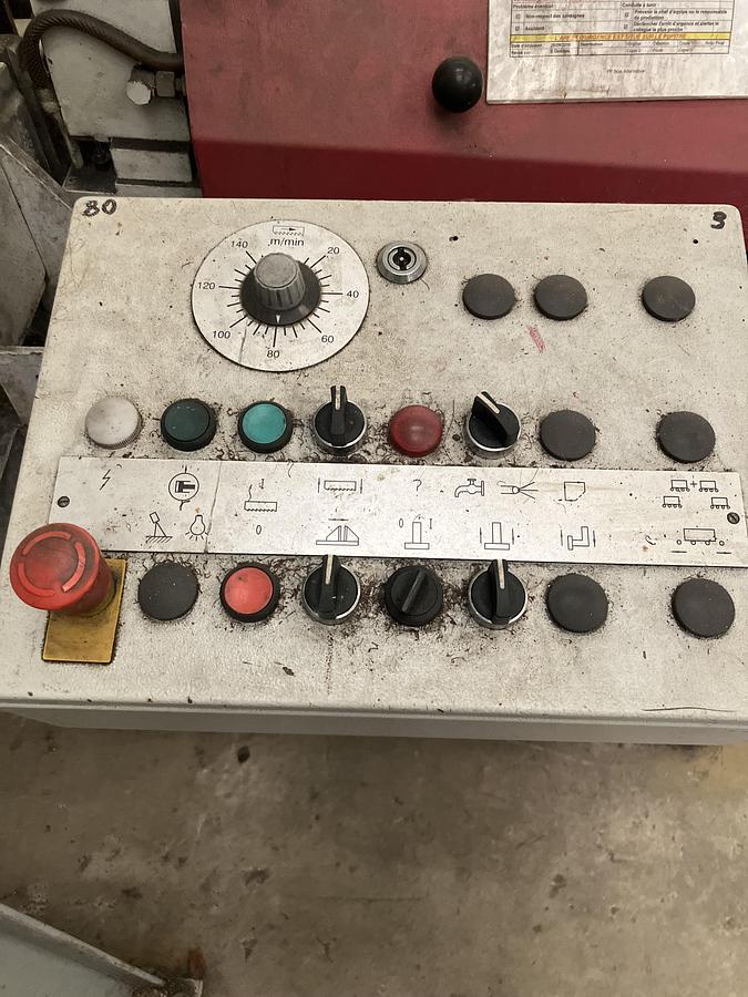 D'occasion Scie à Ruban Horizontale, Double Colonne