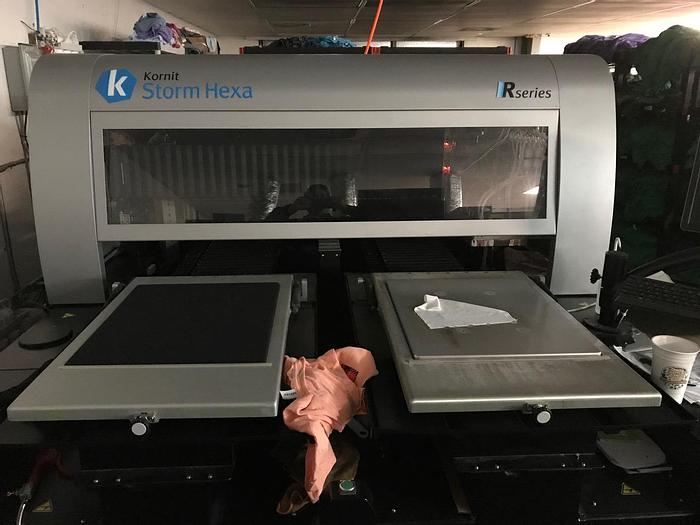 Used 2019 Kornit Storm Hexa
