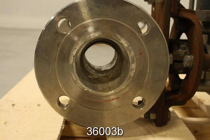 Used Neles Jamesbury 3 5150 31 3600 3" Ball Control Valve #36003