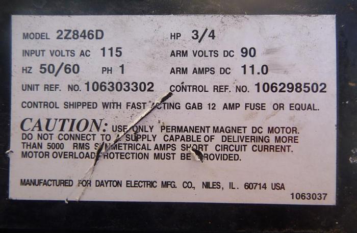 Used Mixer, Agitator, 3/4 HP, S/st, Indco, Mdl S-7G, Clamp #S743991