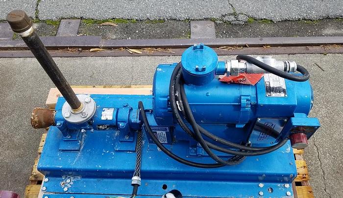 Used Pump, Moyno, 3/4 HP, 1-1/2", S/st, Mdl 1L2 SSB AAA, S742701 #S742701