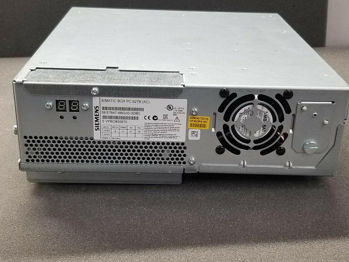 Siemens Simatic Box PC 627B6ES76476BG30-0DB0 w/Accessories