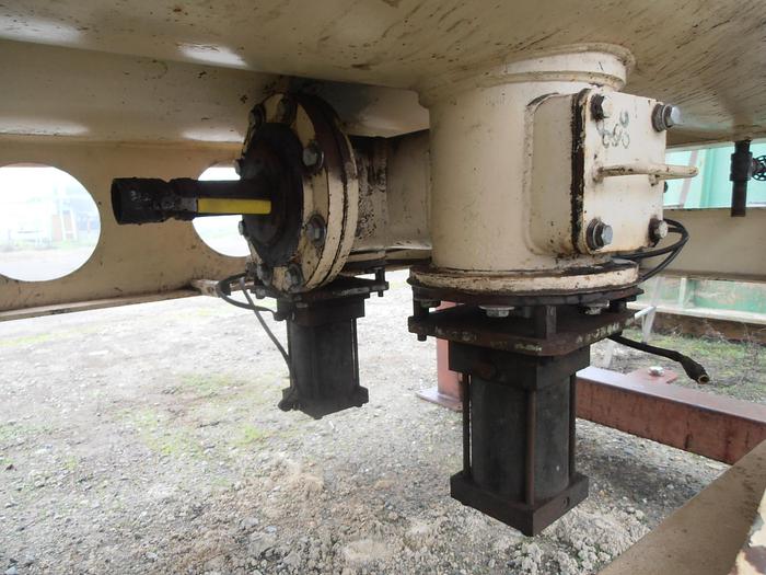 Used Mixer, Pug, 6' X 6' X 5', Dual Shaft, C/st, 100 HP, McCarter #L739449