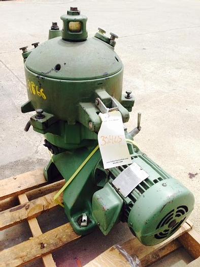 Used Centrifuge, Disc, Separator, Westfalia, Model OTB-2-00-066 #S739866