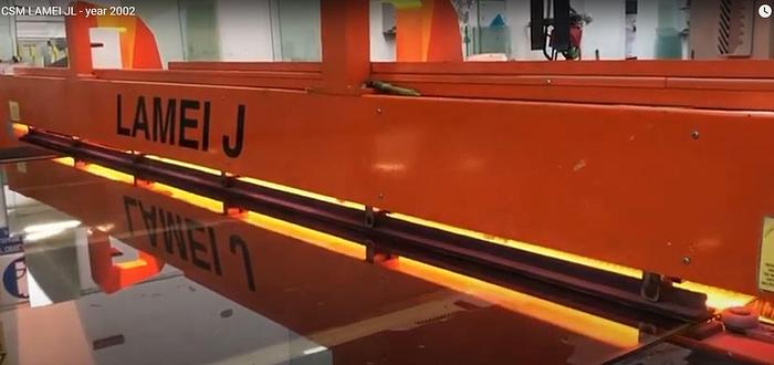 Usato Tavolo da taglio per vetro stratificato (Laminato) CSM LAMEI JL