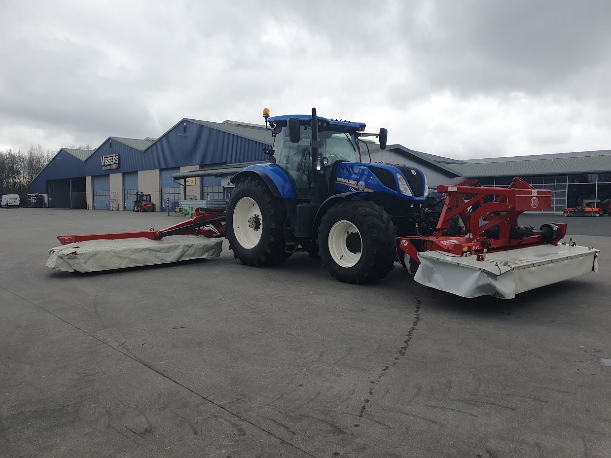 Used Lely Splendimo vlindermaaier  front en 2 achtermaaiers