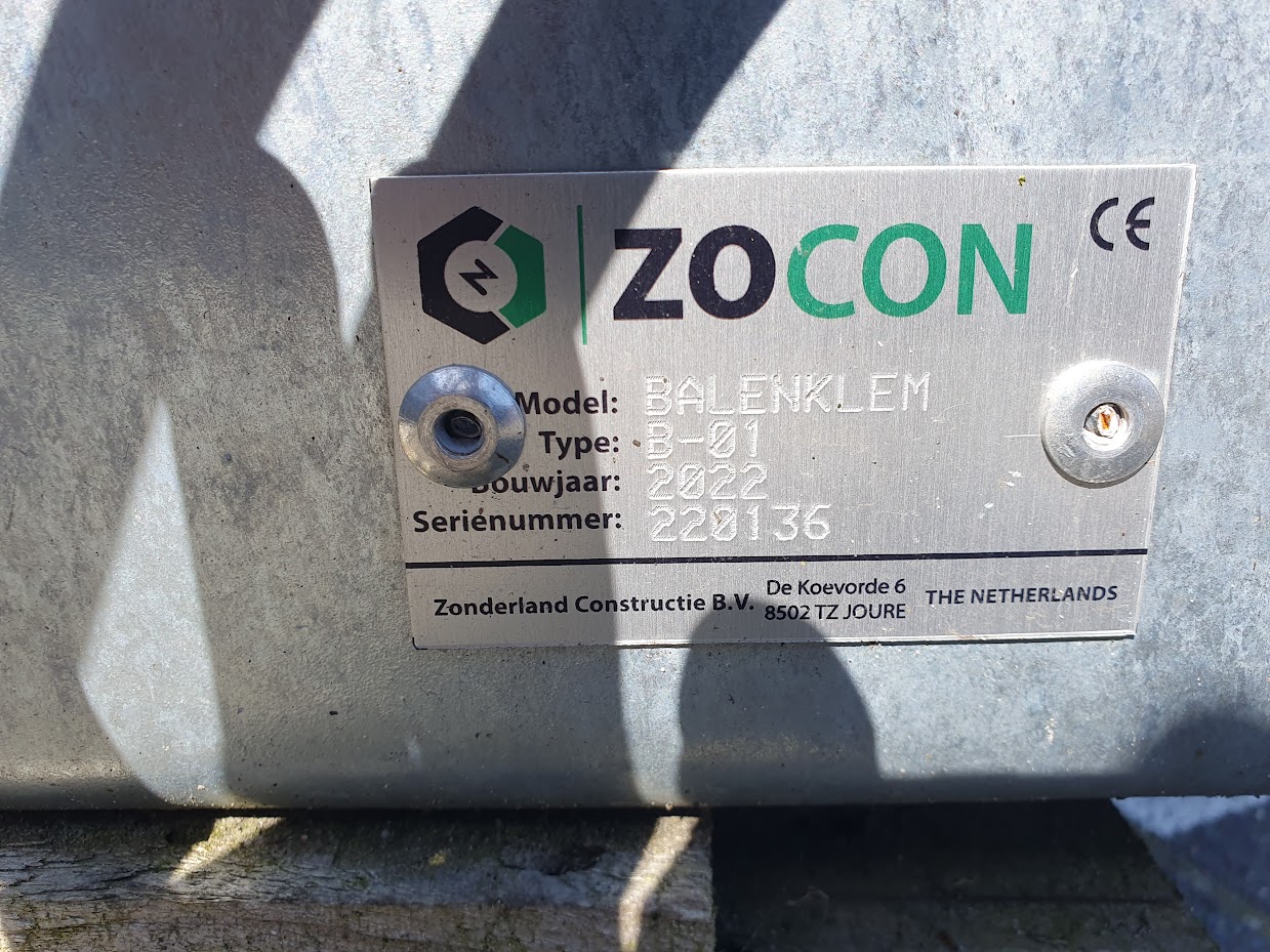 Used 2022 Zocon Balenklem B-01