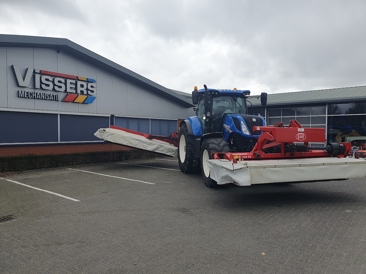 Used Lely Splendimo vlindermaaier  front en 2 achtermaaiers