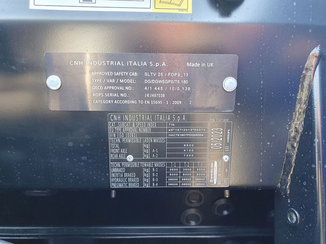 2023 New Holland T6.180 DC