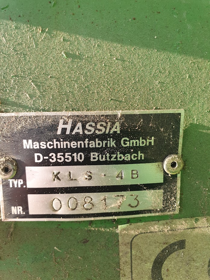 Used Hassia  KLS 4B 4 aardappelpootmachine aardappelplanter 