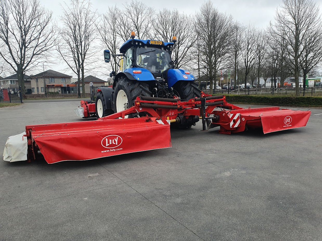 Used Lely Splendimo vlindermaaier  front en 2 achtermaaiers