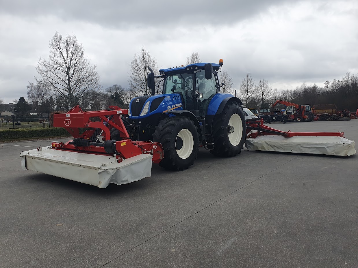 Used Lely Splendimo vlindermaaier  front en 2 achtermaaiers