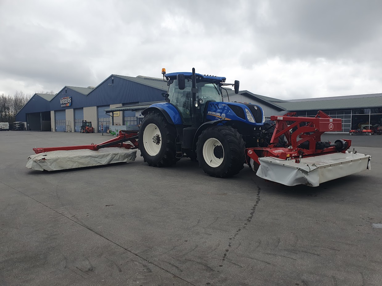 Used Lely Splendimo vlindermaaier  front en 2 achtermaaiers