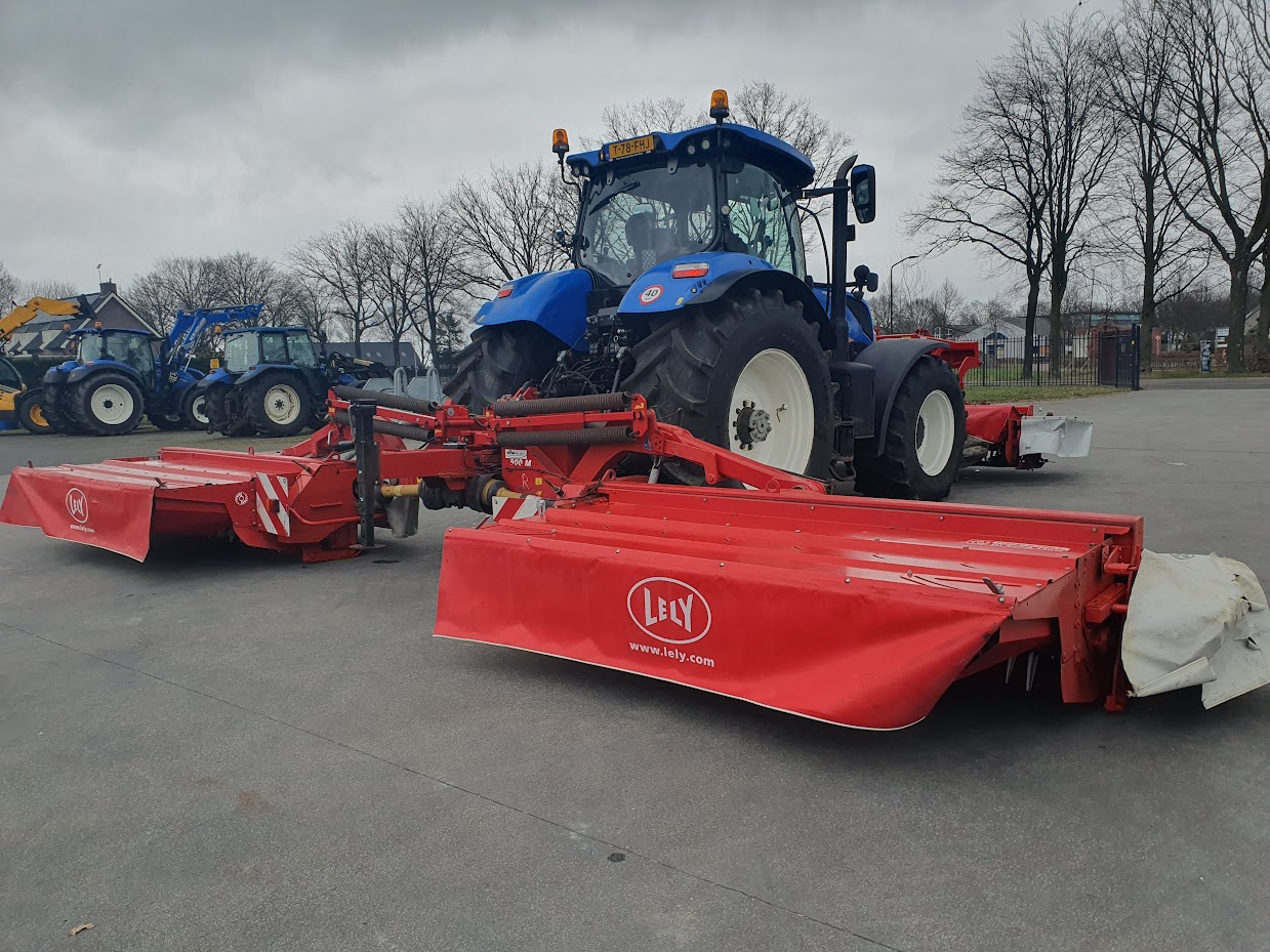 Used Lely Splendimo vlindermaaier  front en 2 achtermaaiers