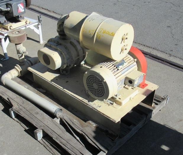 Used Blower, 10 HP, Lobe Type, 4" in/out #S742043