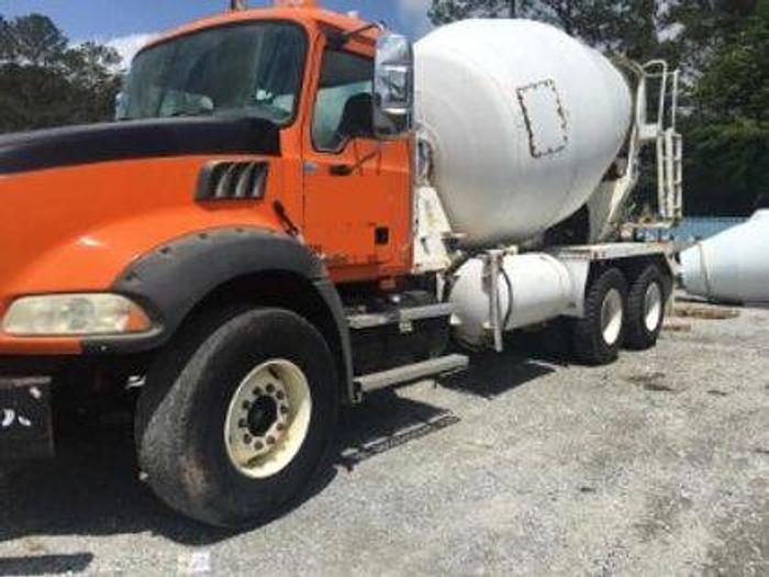 4-2007 Mack Granite Mixer Truck CV713, AI-370, T310 Transmission, 20K fronts, 44K rears, Miles Avg. 120-170K, 10 1/2 yard Cont. Mixer Drums ...